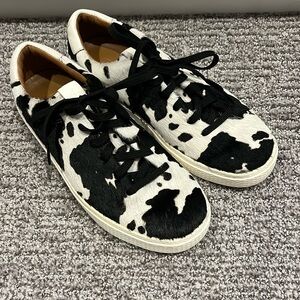 Ralph Lauren cow hide leather sneakers